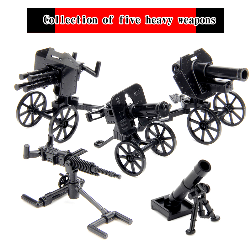 Heavy Equipment Education - MOC Militaire Uitrusting Serie WO2 Zware