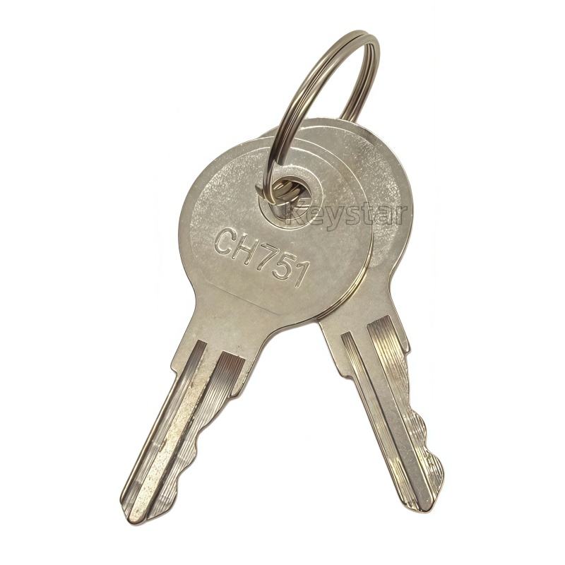 Heavy Equipment Keys Master Set - 5 stks CH751 Koperen Sleutel Blank