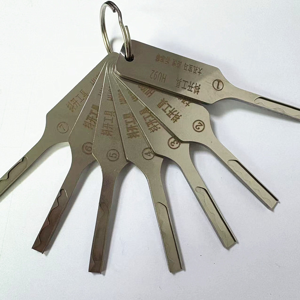 Heavy Equipment Keys Master Set - 7 stks/set HU92 HU66 Sterke Macht