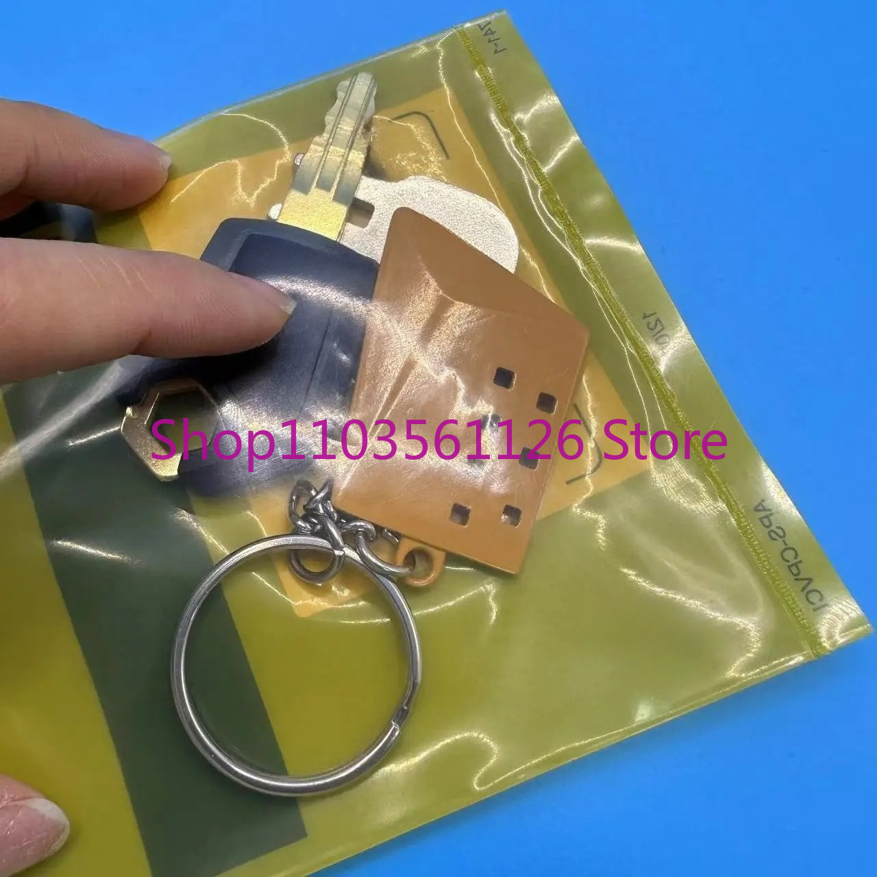 Heavy Equipment Keychain - 5P8500 8H5306 sleutelhanger met emmer voor