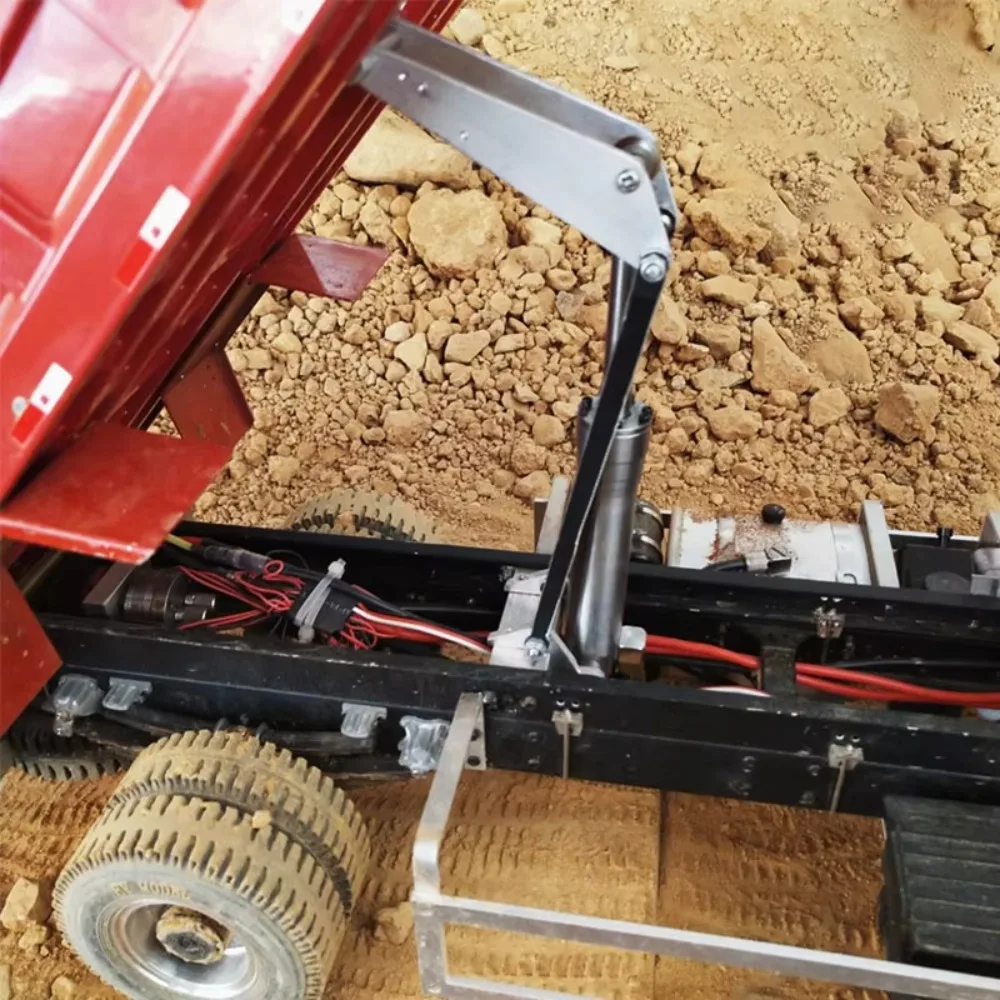 Dump Truck Heavy Equipment - Robuuste hydraulische dumpkit met schaarlift voor