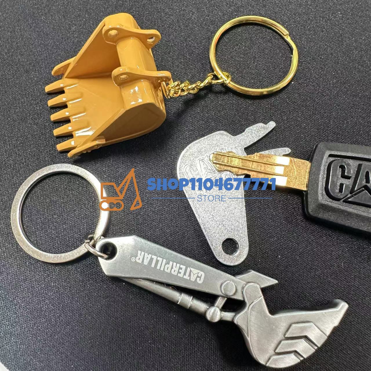 Heavy Equipment Keychain - 5P8500 8H5306 Graafmachine Zware Apparatuur Sleutelhanger