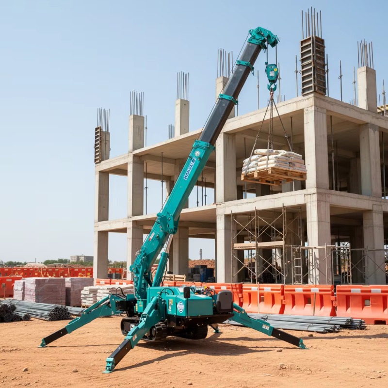 Compact Crawler Boom Lift - Spinnekranen Mini-rupskraan Compacte spinnekraan Elektrische rupskraan