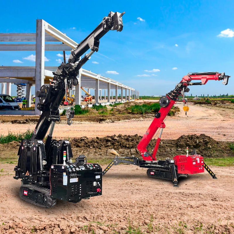 Heavy Equipment Electrical - Compacte Mini Spinnenkraan Hydraulische Elektrische Afstandsbediening