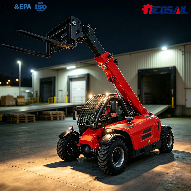 Heavy Equipment And Rentals - Fabriekslevering Telescopische Heftruck Telehandler Lader Compacte