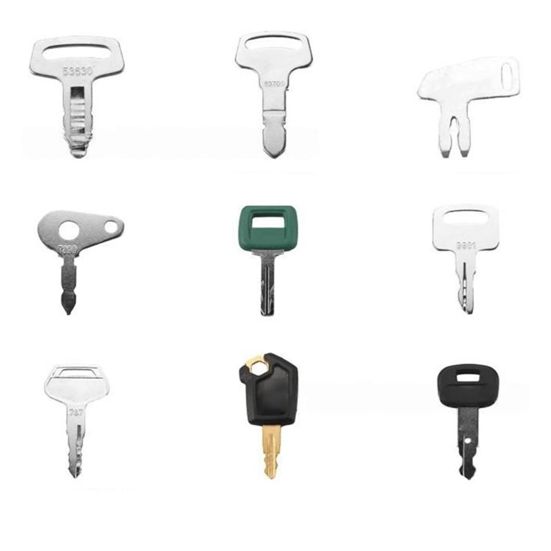Nieuwe set contactsleutels voo - Heavy Equipment Keys Master Set recensie en prijs