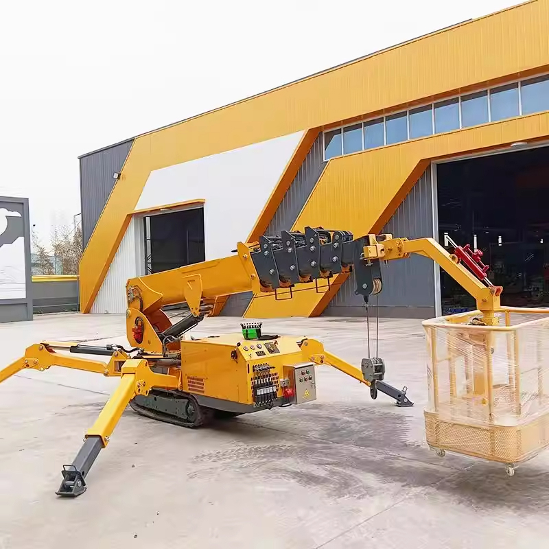 rupskraan, compacte hydraulisc - Compact Crawler Boom Lift recensie en prijs