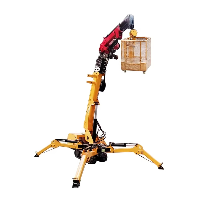 rupskraan, compacte hydraulisc - Compact Crawler Boom Lift recensie en prijs