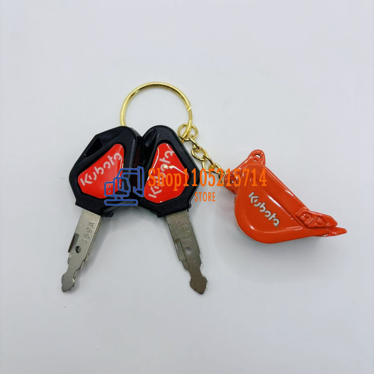 2 Stuks Zware Apparatuur 459A  - Heavy Equipment Keychain recensie en prijs