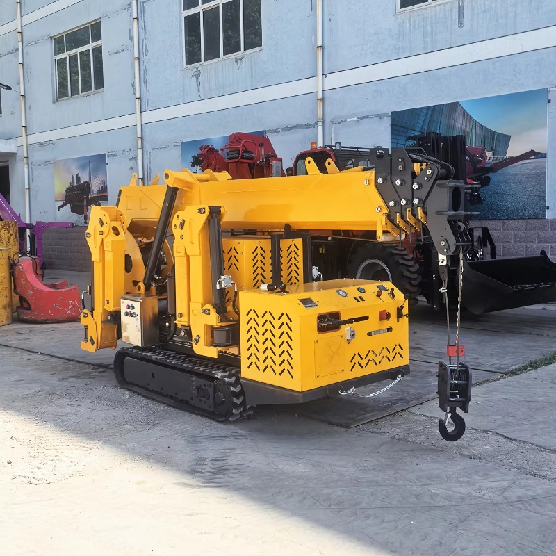 1,5 Ton Mini Spinnenkraan Dies - Compact Crawler Boom Lift recensie en prijs