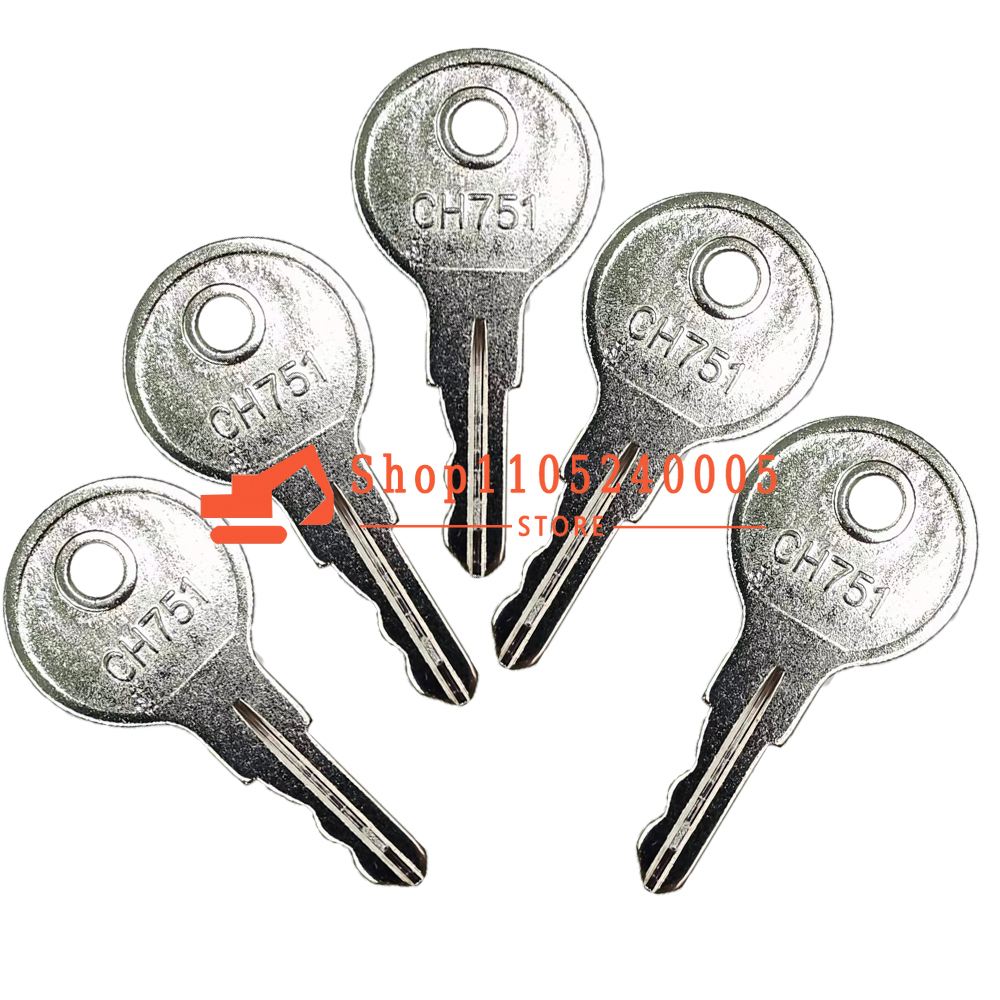 20/10/5/1PCS CH751 Nieuwe Univ - Heavy Equipment Keys Master Set recensie en prijs
