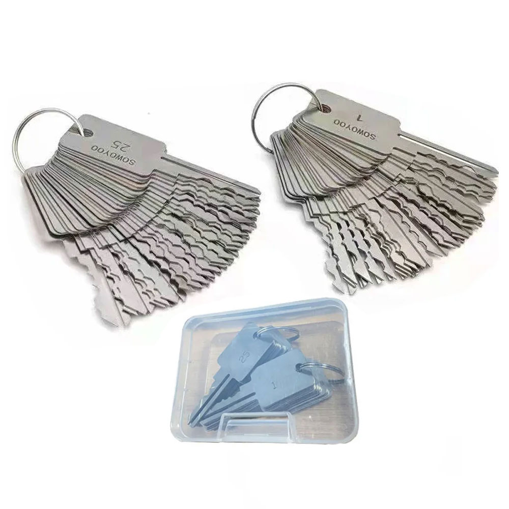 48-delige slotenmakersset met  - Heavy Equipment Keys Master Set recensie en prijs