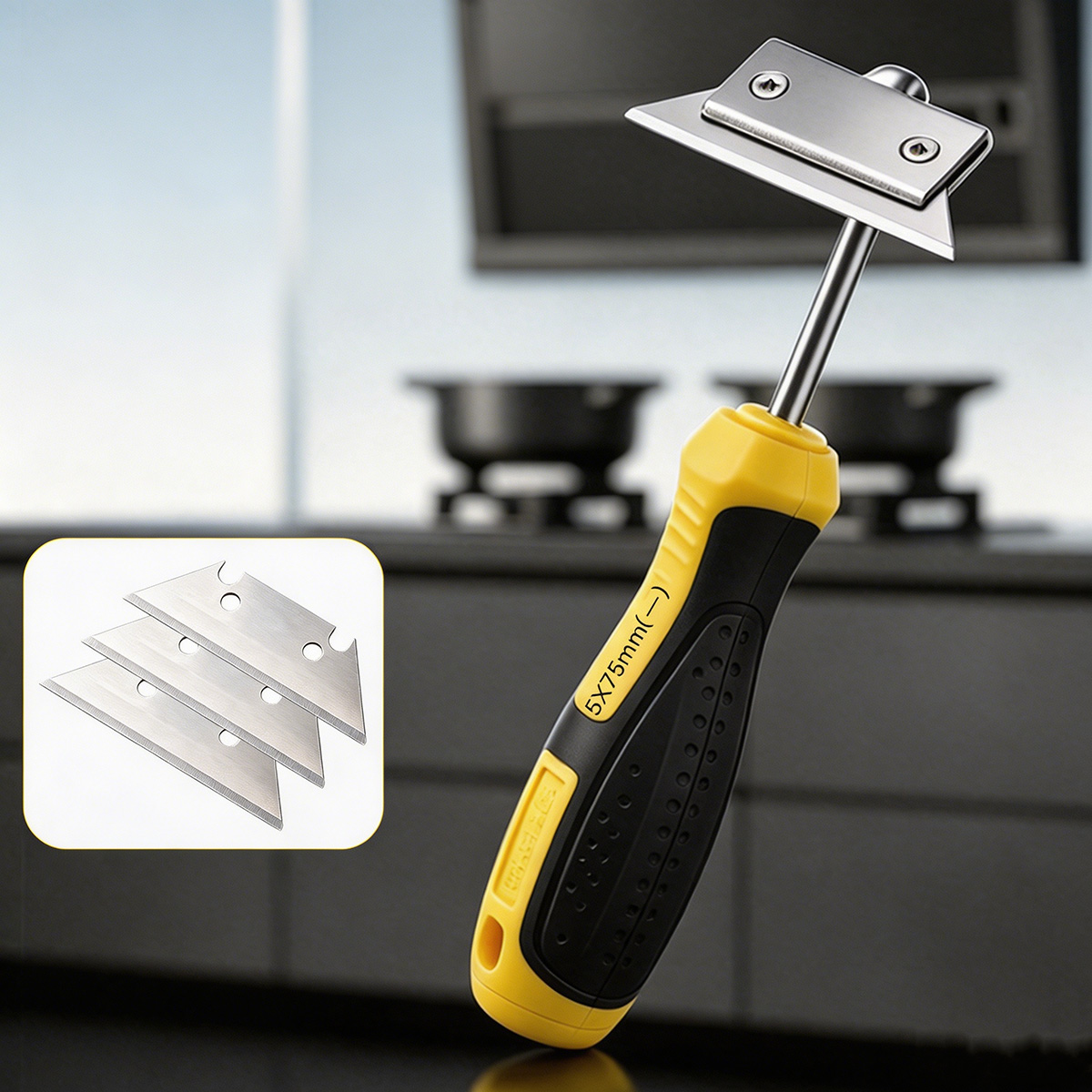 Metalen vetschrapermes Zwaar u - Heavy Equipment Scraper recensie en prijs