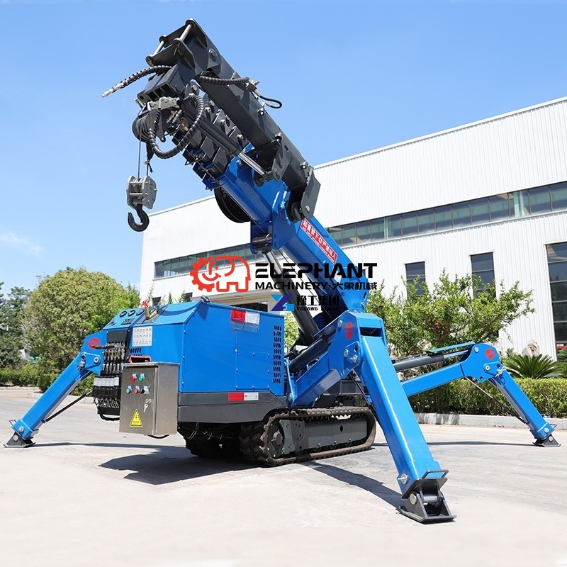 Hydraulische 3-tons knikarm mi - Compact Crawler Boom Lift recensie en prijs