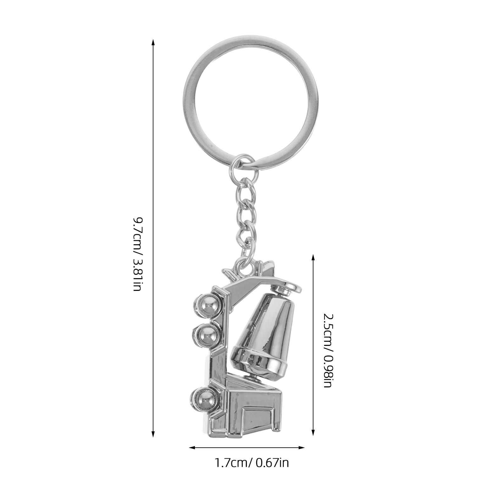 Sleutelhanger van een 3D-model - Heavy Equipment Keychain recensie en prijs