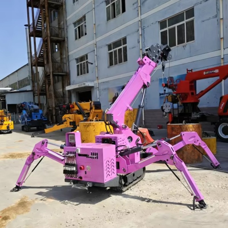 7 ton afstandsbedienbare spinn - Compact Crawler Boom Lift recensie en prijs