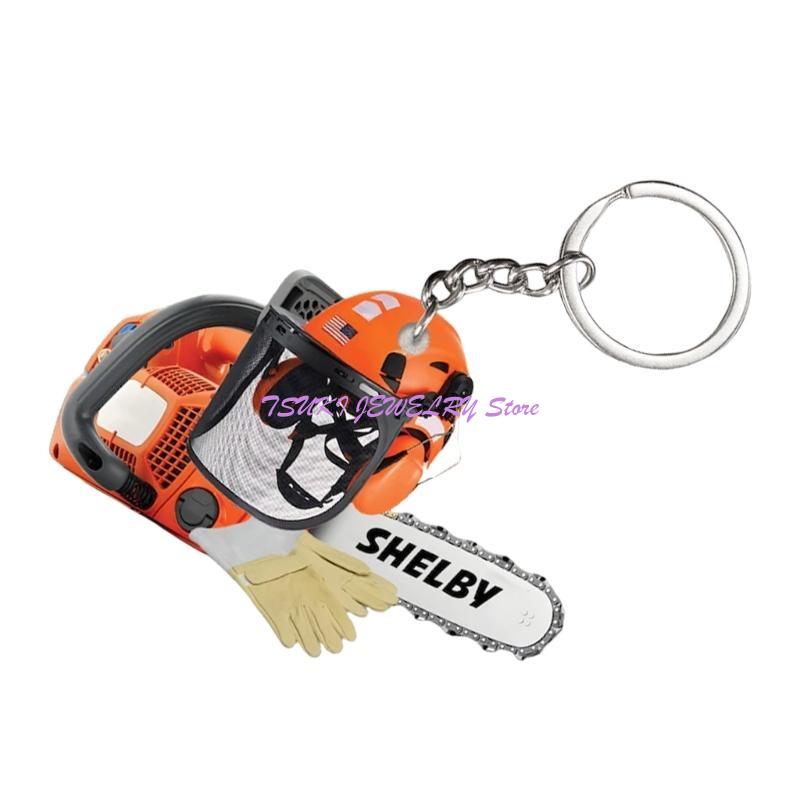Opvallende stevige acryl sleut - Heavy Equipment Keychain recensie en prijs