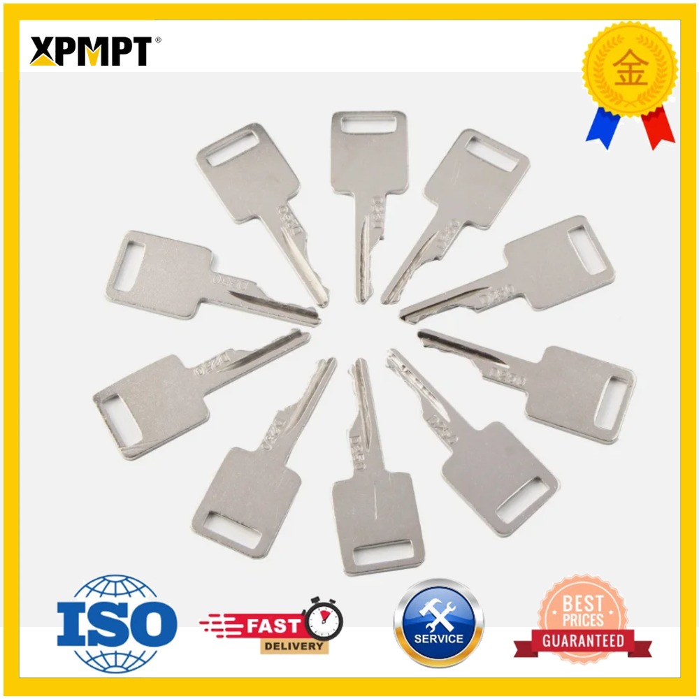 10PCS S331/S160 D250 SLEUTELS  - Heavy Equipment Keychain recensie en prijs