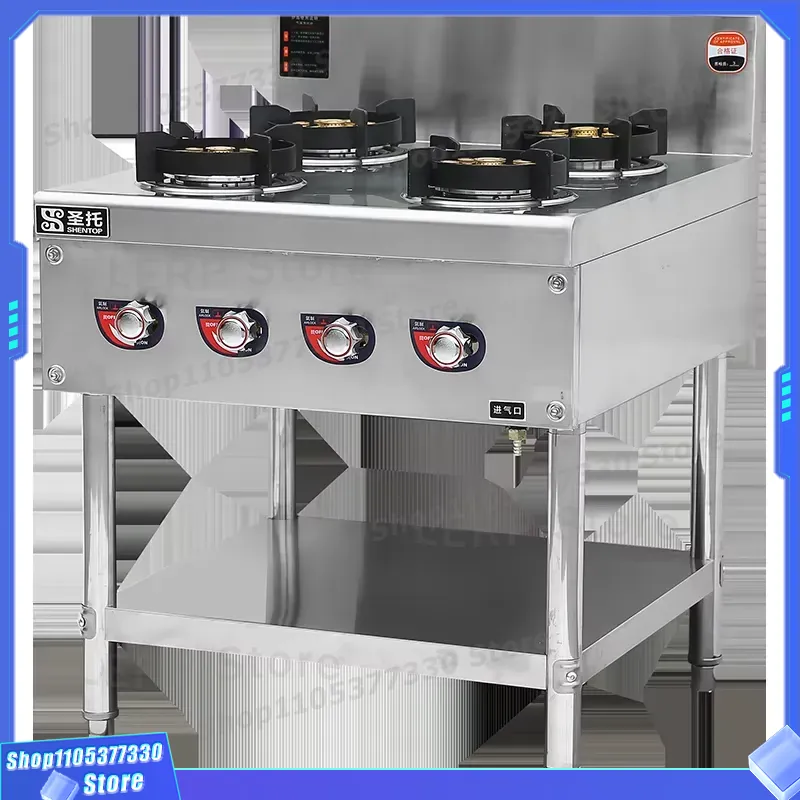 Commerciële 6-pits gasfornuis  - Heavy Equipment Kitchen recensie en prijs