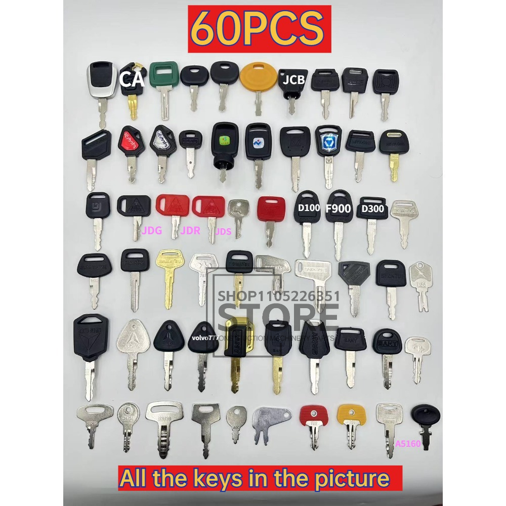 60/42/35/13/10PCS Master Conta - Heavy Equipment Keys Master Set recensie en prijs