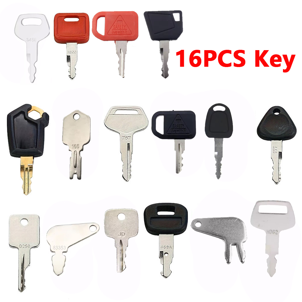 16-delige sleutelset voor zwaa - Heavy Equipment Keys Master Set recensie en prijs
