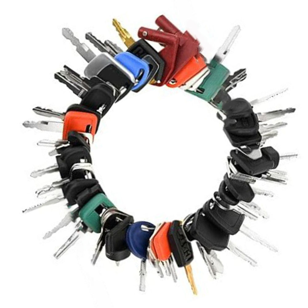 50-toetsen voor zware apparatu - Heavy Equipment Keys Master Set recensie en prijs