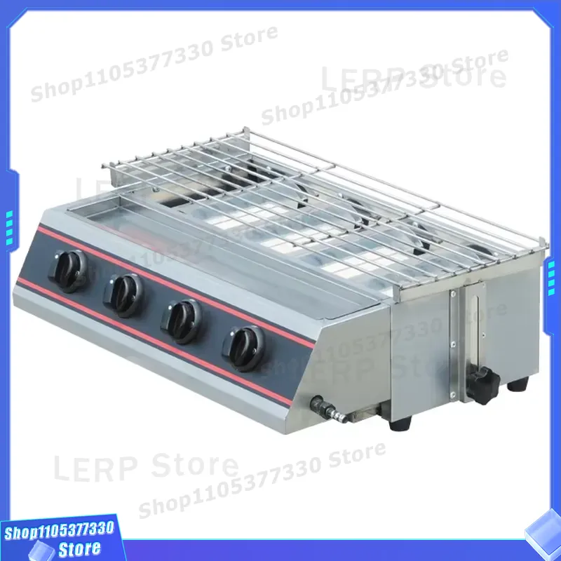 RVS Gas BBQ Grill Rookloos Com - Heavy Equipment Kitchen recensie en prijs