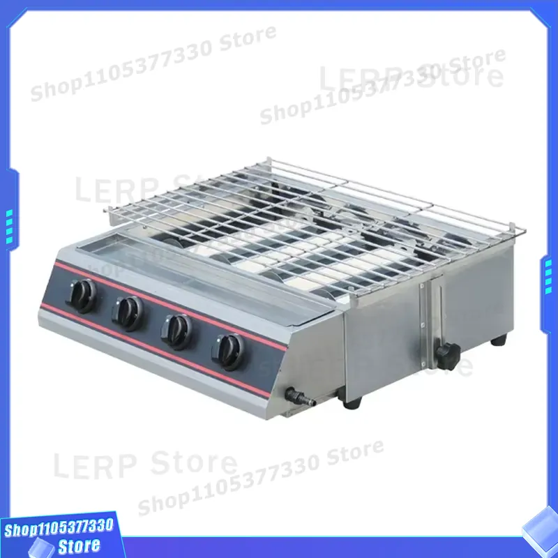 RVS Gas BBQ Grill Rookloos Com - Heavy Equipment Kitchen recensie en prijs