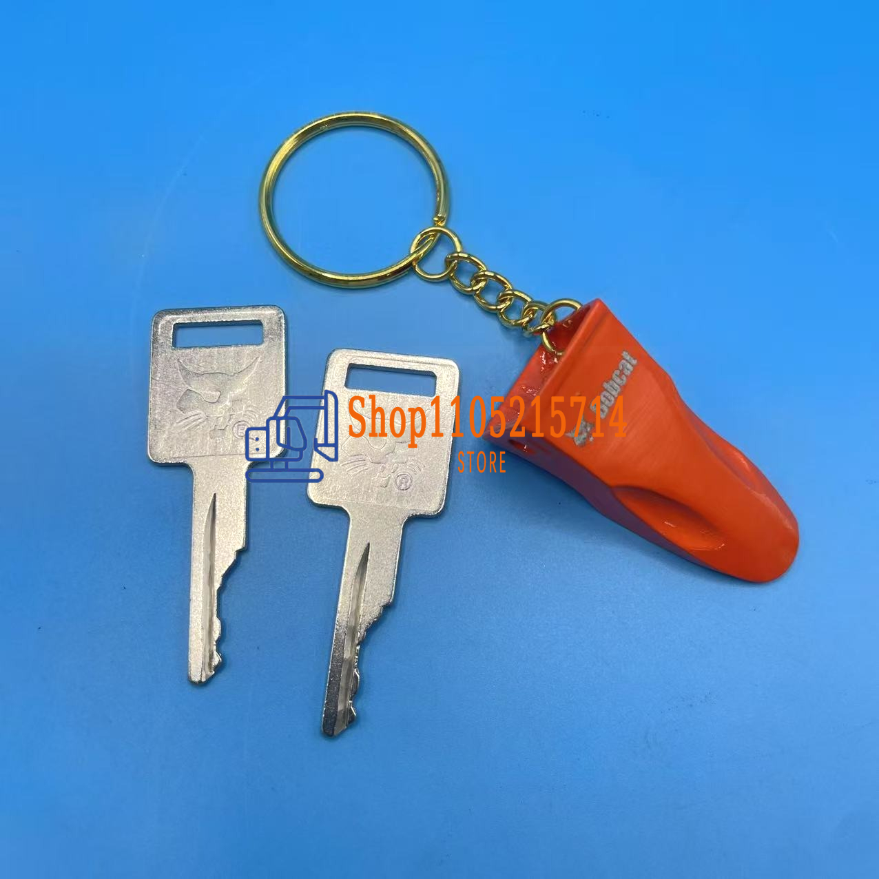 2 stks D250 Contactsleutels 66 - Heavy Equipment Keychain recensie en prijs